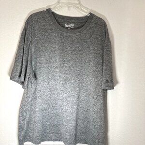 Duluth Trading Company Heather Gray Drifit T- Size 2XL